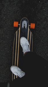 Preview wallpaper skateboard, legs, sport