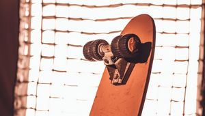 Preview wallpaper skateboard, skate, brown