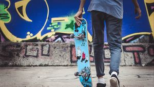 Preview wallpaper skateboard, skateboarder, hobby