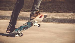 Preview wallpaper skateboard, sneakers, sports