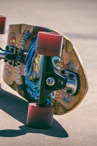 Preview wallpaper skateboard, wheels, board, shadow
