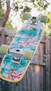 Preview wallpaper skateboarding, sports, fence