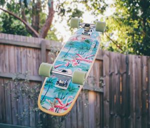 Preview wallpaper skateboarding, sports, fence