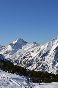 Preview wallpaper ski resort, peaks, snow, landscape