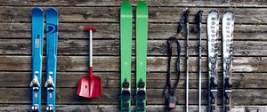 Preview wallpaper skis, equipment, boots