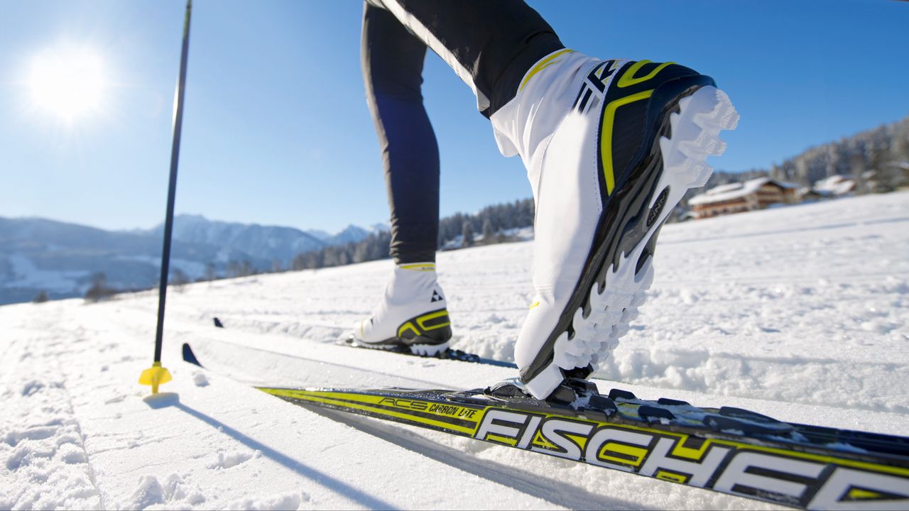 Wallpaper skis, snow, sport
