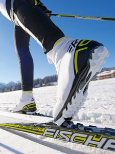 Preview wallpaper skis, snow, sport