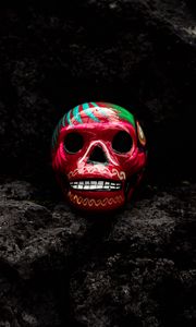 Preview wallpaper skull, art, paint