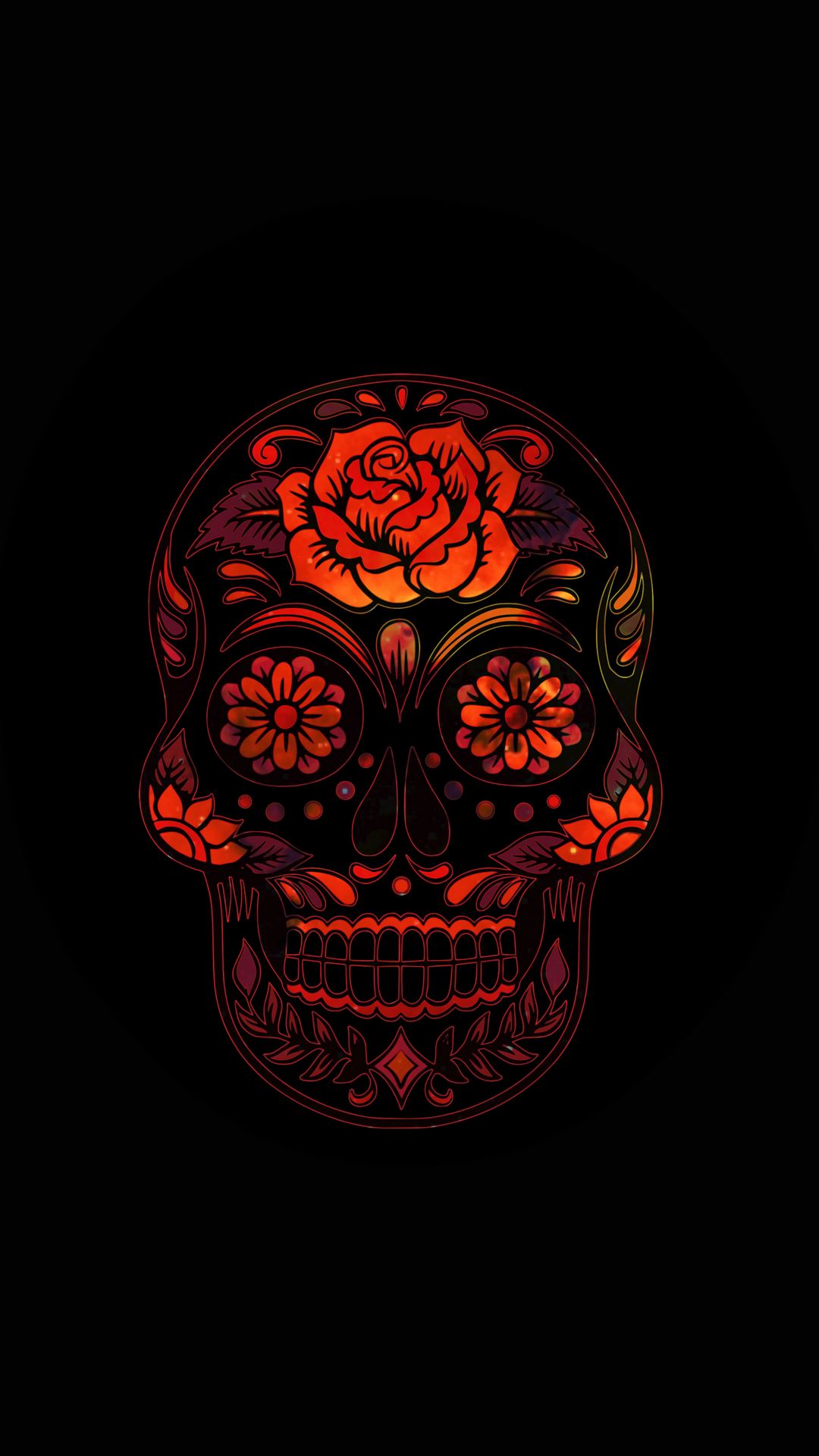 skull background on Pinterest