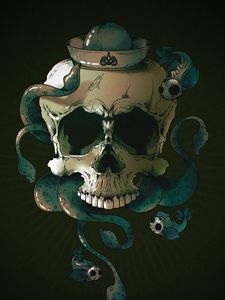Skull old mobile, cell phone, smartphone wallpapers hd, desktop backgrounds  240x320, images and pictures