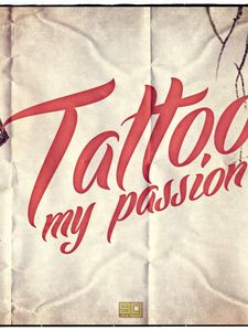 Preview wallpaper skull, tattoo, style, lettering, words