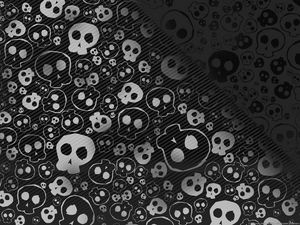 Preview wallpaper skull, texture, background, shadow