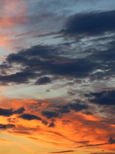 Preview wallpaper sky, cloud, sunset, evening