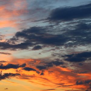 Preview wallpaper sky, cloud, sunset, evening