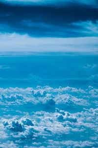 Preview wallpaper sky, clouds, blue