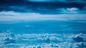 Preview wallpaper sky, clouds, blue