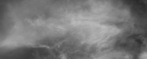 Preview wallpaper sky, clouds, bw, gray