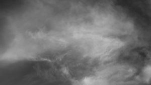 Preview wallpaper sky, clouds, bw, gray