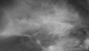 Preview wallpaper sky, clouds, bw, gray