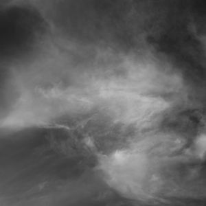 Preview wallpaper sky, clouds, bw, gray