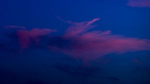 Preview wallpaper sky, clouds, dark, twilight