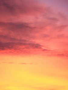 Preview wallpaper sky, clouds, dusk, evening