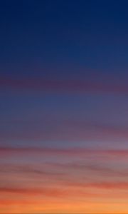 Preview wallpaper sky, clouds, evening, sunset