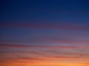 Preview wallpaper sky, clouds, evening, sunset