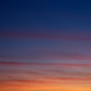 Preview wallpaper sky, clouds, evening, sunset