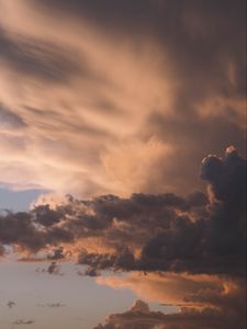 Preview wallpaper sky, clouds, gray