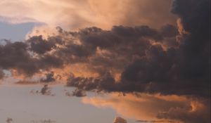 Preview wallpaper sky, clouds, gray