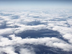 Preview wallpaper sky, clouds, height, nature