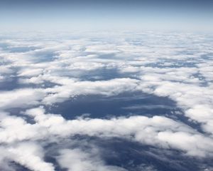 Preview wallpaper sky, clouds, height, nature
