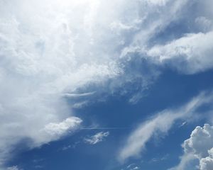 Preview wallpaper sky, clouds, light
