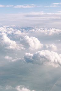 Preview wallpaper sky, clouds, light, white