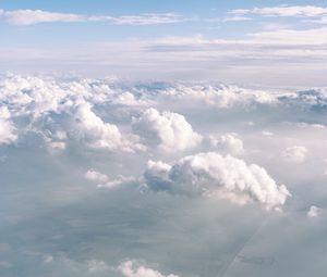 Preview wallpaper sky, clouds, light, white