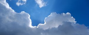 Preview wallpaper sky, clouds, light, rays
