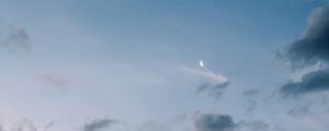Preview wallpaper sky, clouds, moon, atmosphere