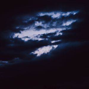 Preview wallpaper sky, clouds, night