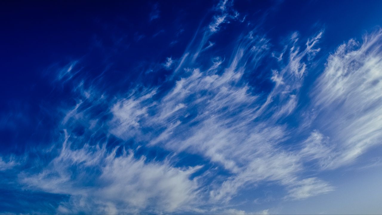 Wallpaper sky, clouds, porous