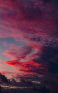 Preview wallpaper sky, clouds, sunset