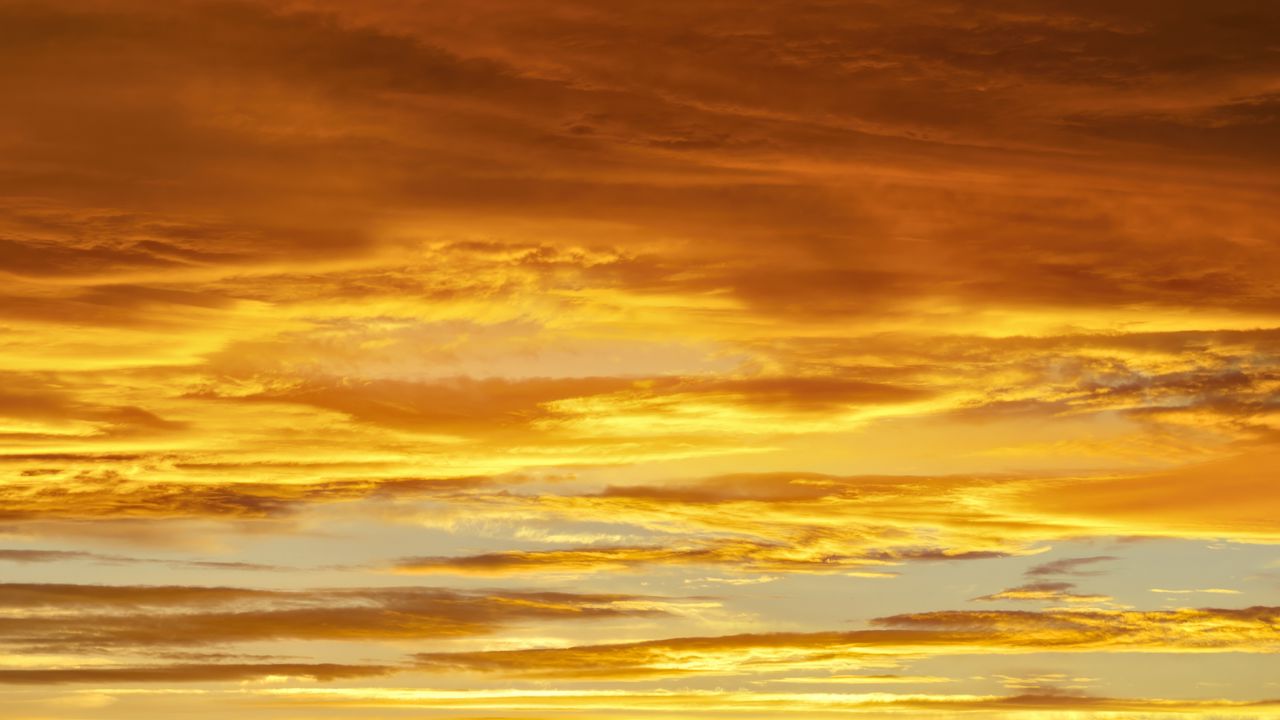 Wallpaper sky, clouds, sunset, nature, background