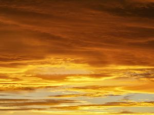 Preview wallpaper sky, clouds, sunset, nature, background