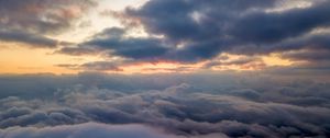 Preview wallpaper sky, clouds, twilight, nature