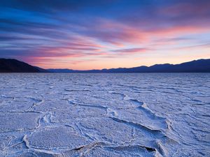 Preview wallpaper sky, desert, dry, sunset