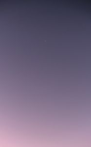 Preview wallpaper sky, dusk, star, evening