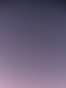 Preview wallpaper sky, dusk, star, evening