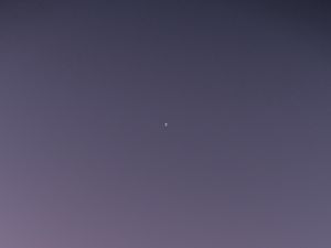 Preview wallpaper sky, dusk, star, evening