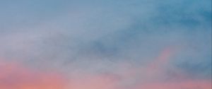 Preview wallpaper sky, gradient, clouds, sunset