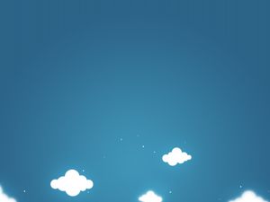 Preview wallpaper sky, minimalism, clouds